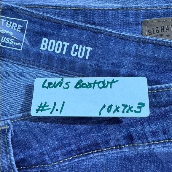 Signature by Levi Strauss Co Gold Boot Cut Totally Shaping 14M W32 L32 - Picture 10 of 10